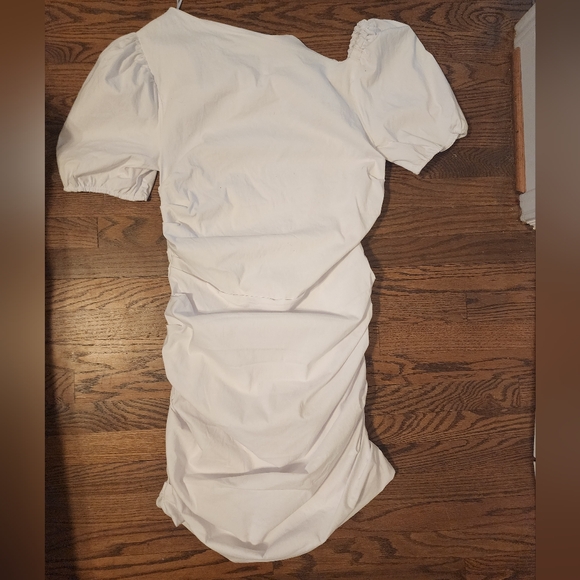 NWOT Maeve by Anthropologie Puff Sleeve Mini Dress - Picture 3 of 11